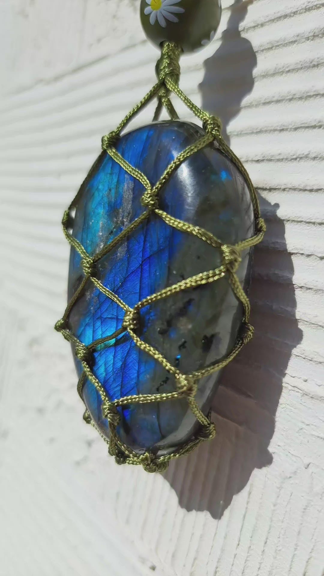 Collier Toona labradorite