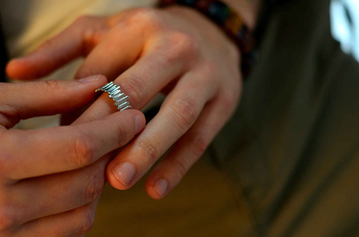 Bague Linea