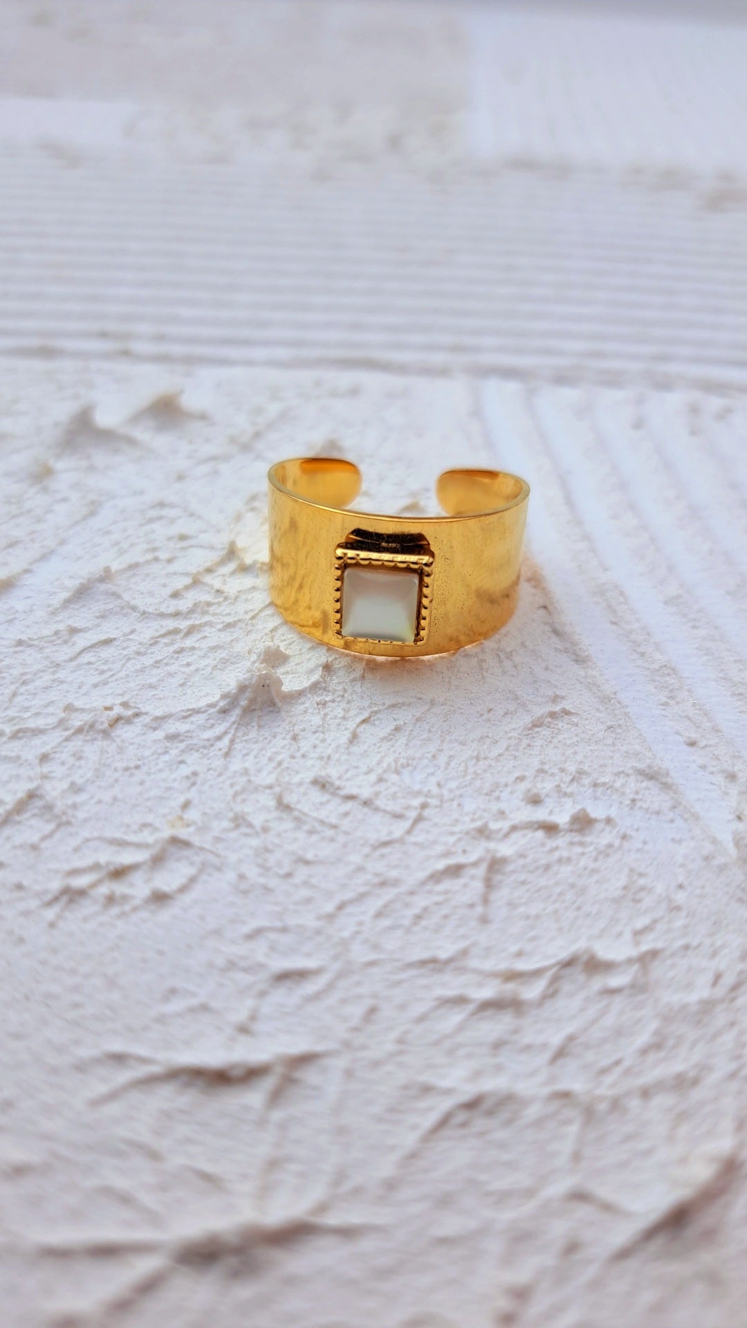 Bague Valerianella doré