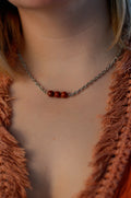 Collier jaspe Rubra