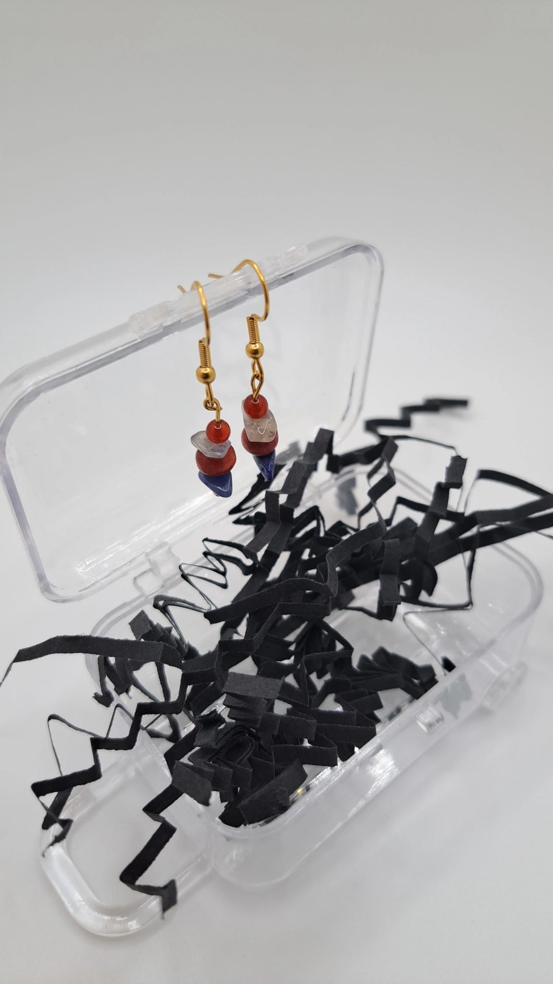 Boucles d'oreilles Phuopsis doré