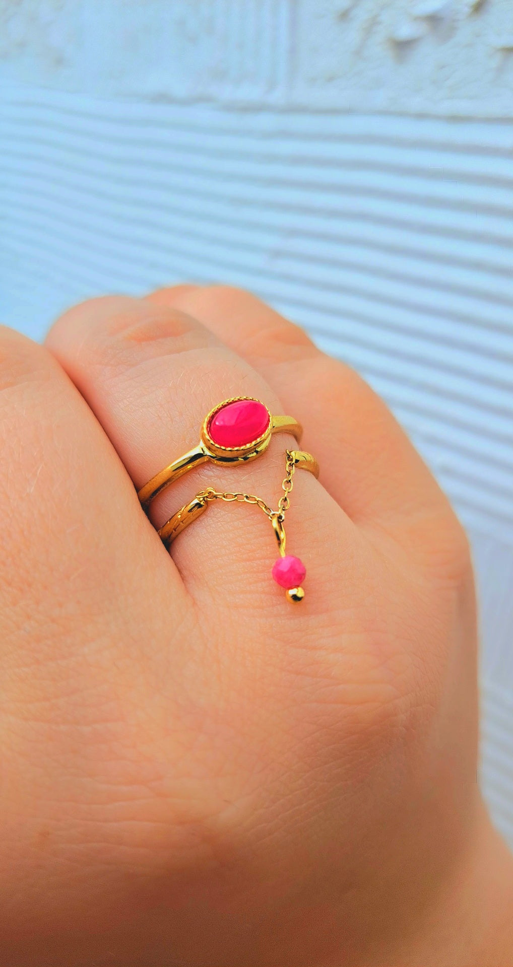 Bague Coloris doré