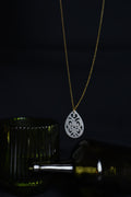 Collier Dahlia blanc
