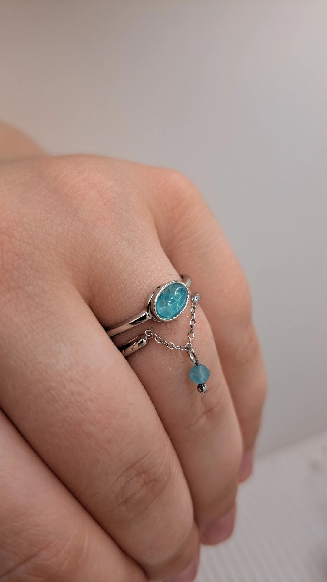 Bague Coloris argenté