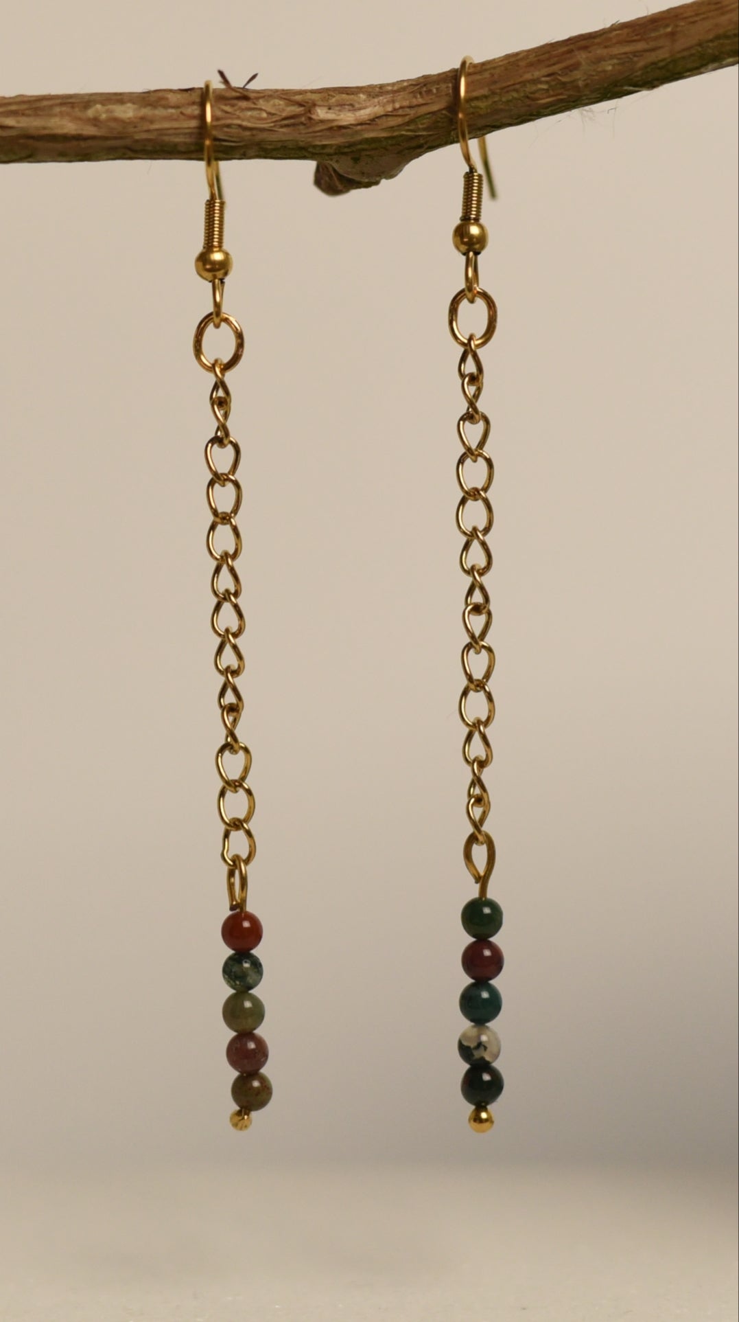 Boucles d'oreilles Ferula Doré