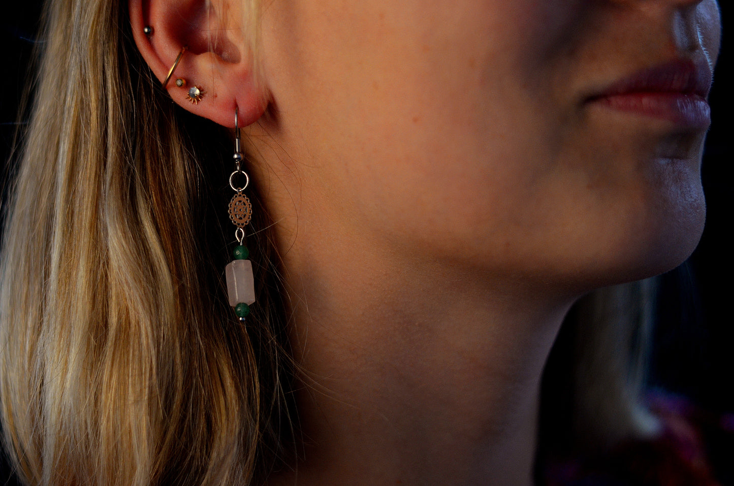 Boucles d'oreilles Calandra