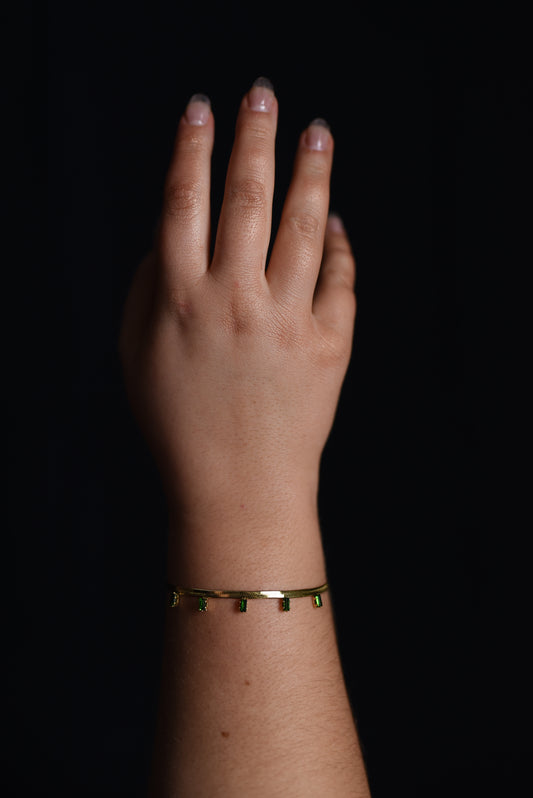 Bracelet Halesia vert