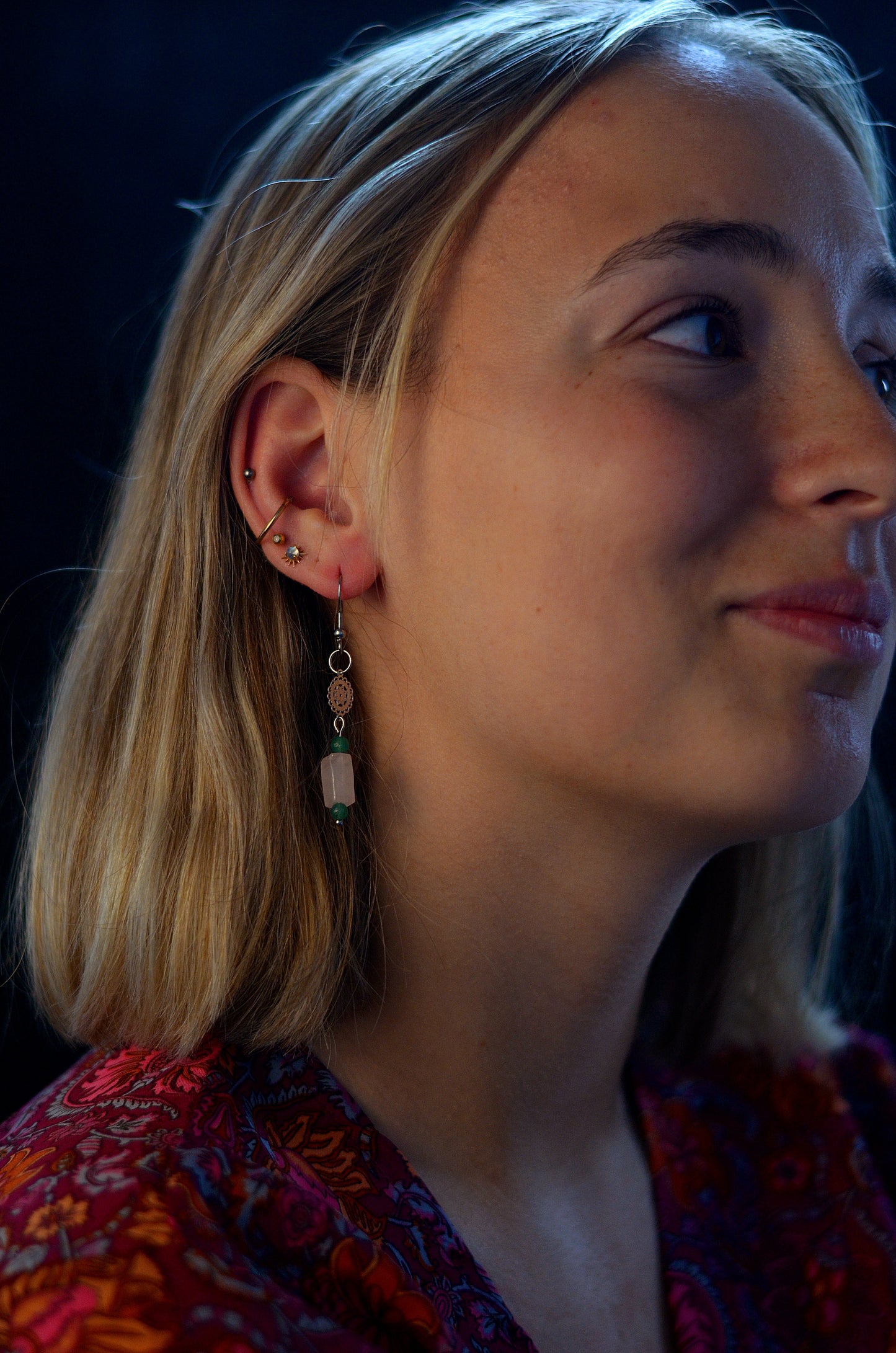 Boucles d'oreilles Calandra