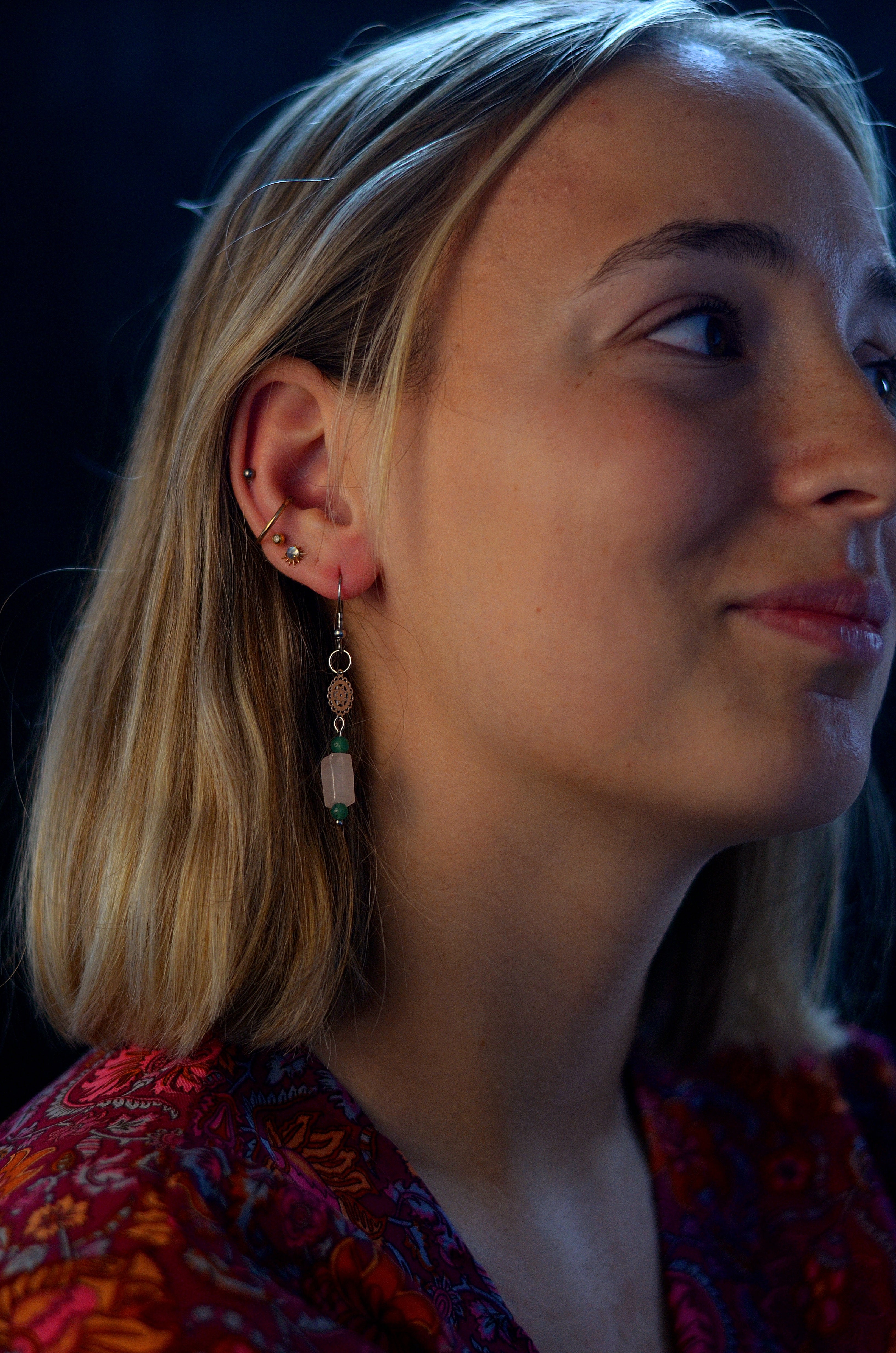 Boucles d'oreilles Calandra