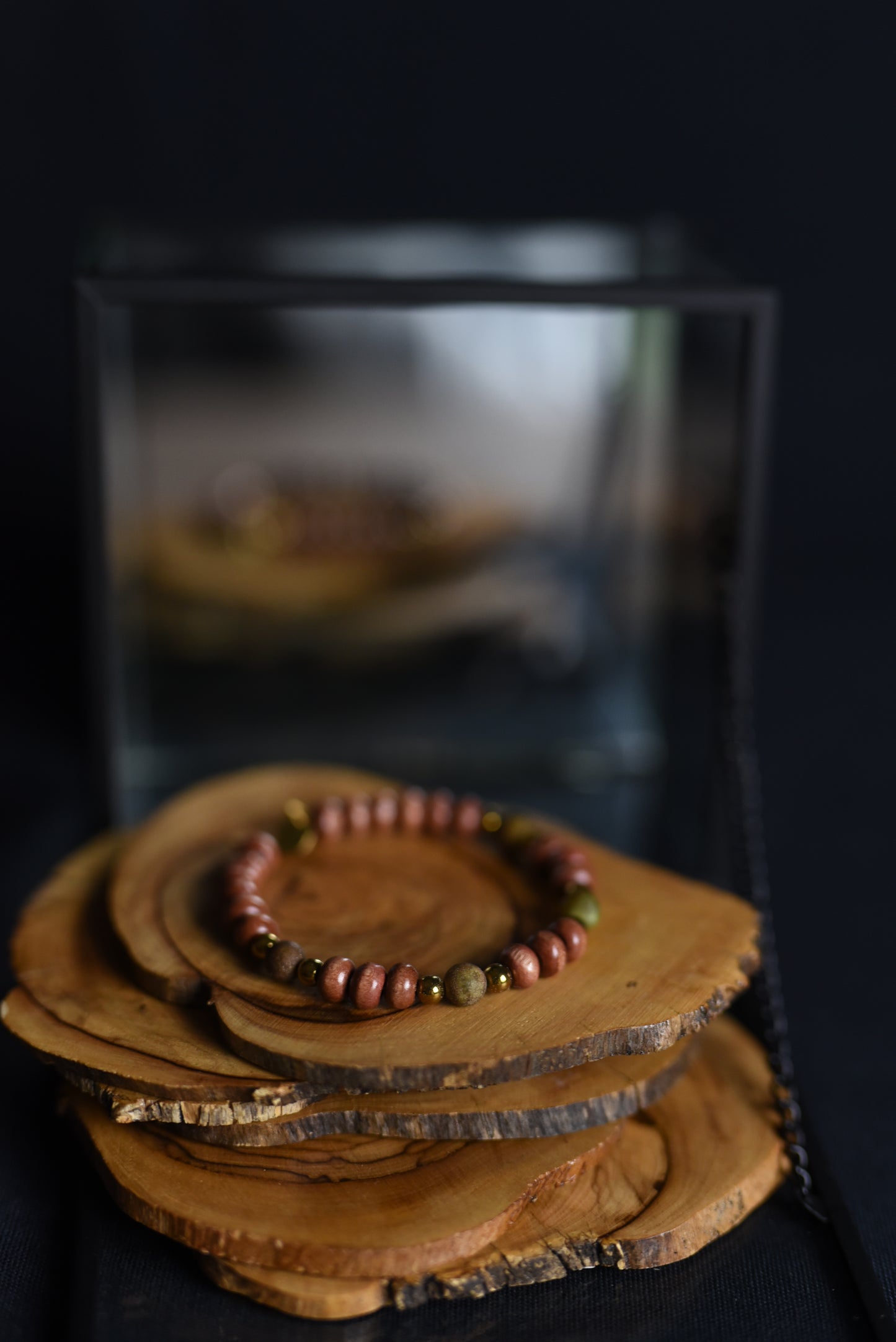 Bracelet Cassia agate Doré