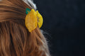Pince à cheveux citron